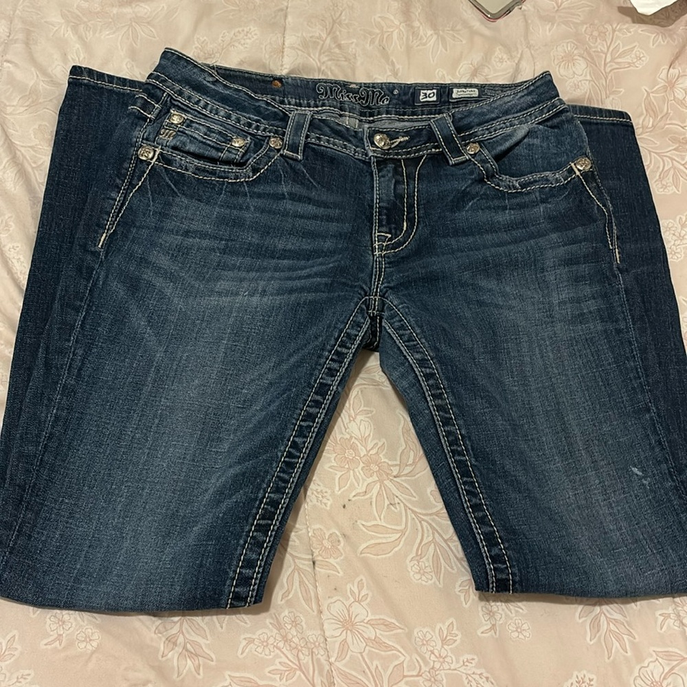 Y2K MISS ME Bedazzled jeans